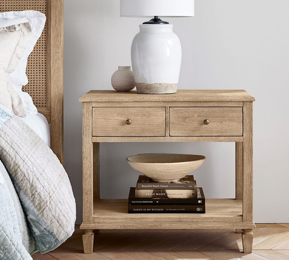 Sausalito Bedside Table Pottery Barn Australia
